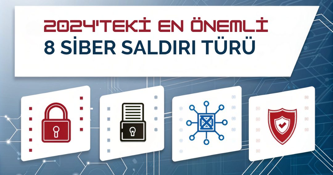 2025’teki En Önemli 8 Siber Saldırı Türü